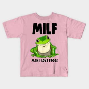 I Love Frogs Kids T-Shirt